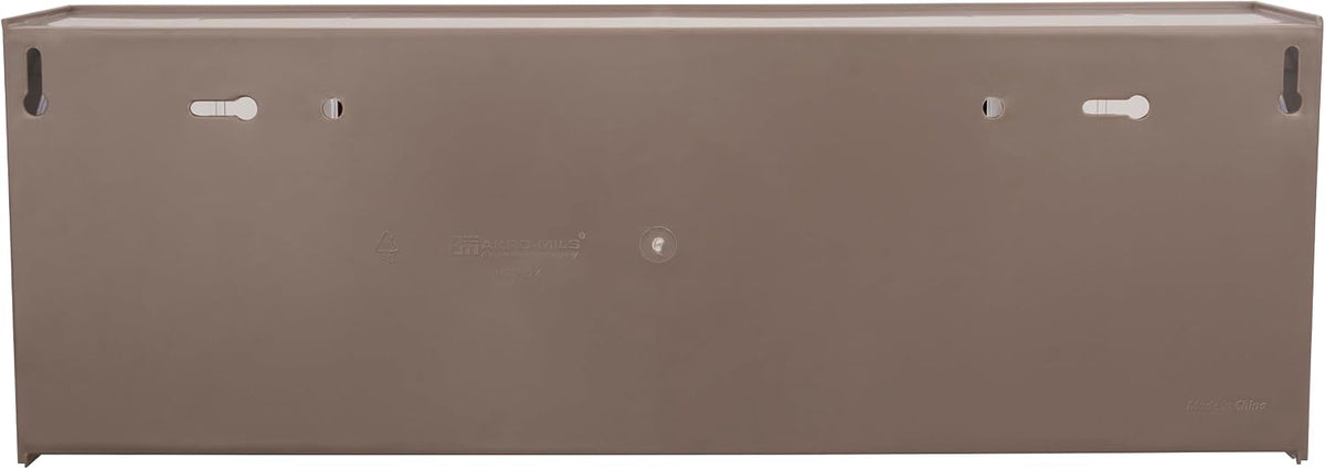 akro-mils tiltview plastic storage cabinet with 4 tilt showing dimensions