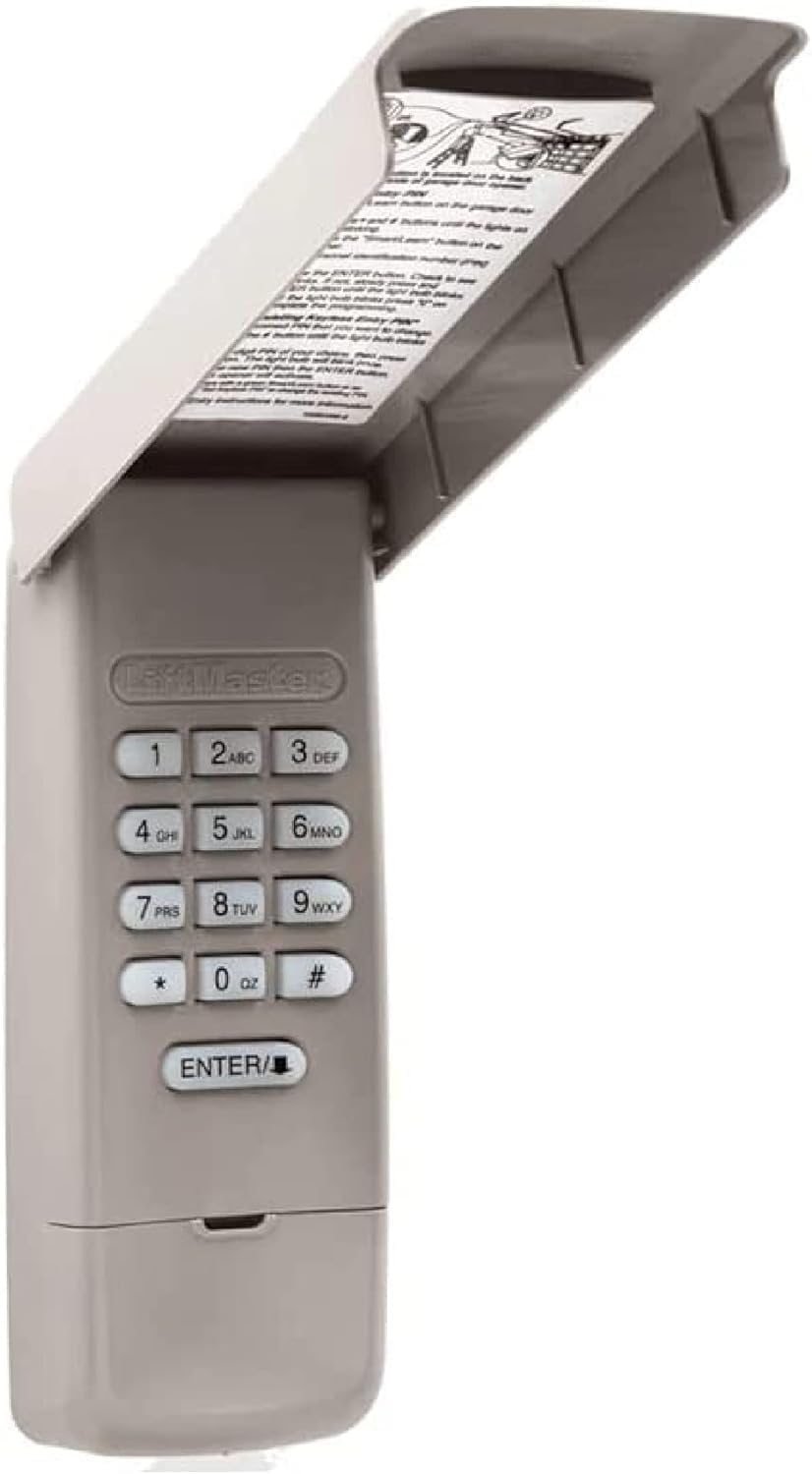 LiftMaster 878MAX Security+ Garage Door Keypad Wireless and Keyless Entry System for Easy Entry