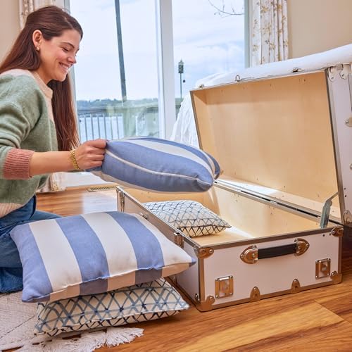 Rhino Trundle Storage Trunk, Under Bed Dorm Footlocker