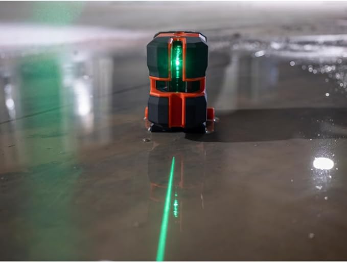 Johnson Level & Tool JLD300-GN2D Laser Level, Self-Leveling Cross-Line & 2 Dot