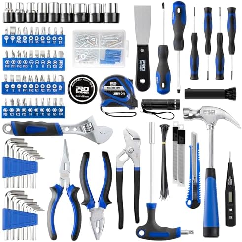 Prostormer 229-Piece Household Tool Set, Basic Home Tool Kit