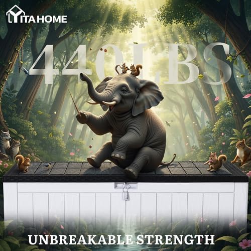 YITAHOME 134 Gallon Large Deck Box