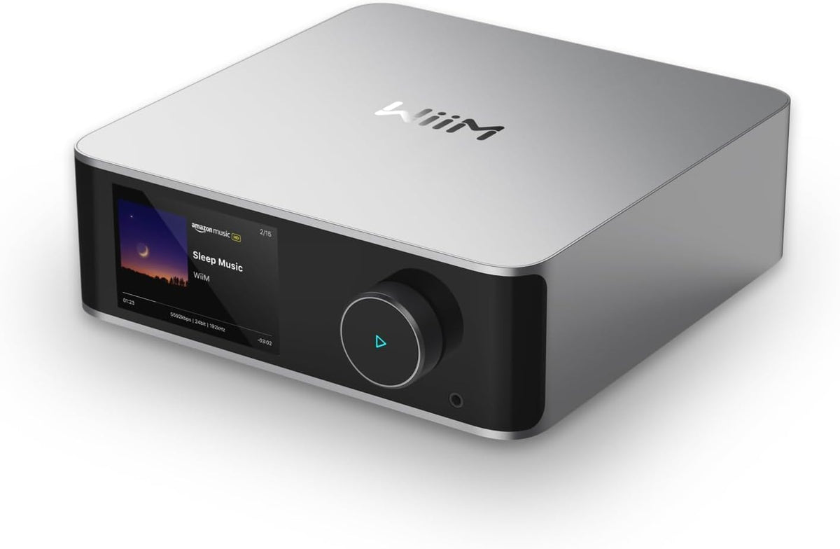 WiiM Ultra Music Streamer & Digital Preamp | 3.5" Touchscreen, Compatible