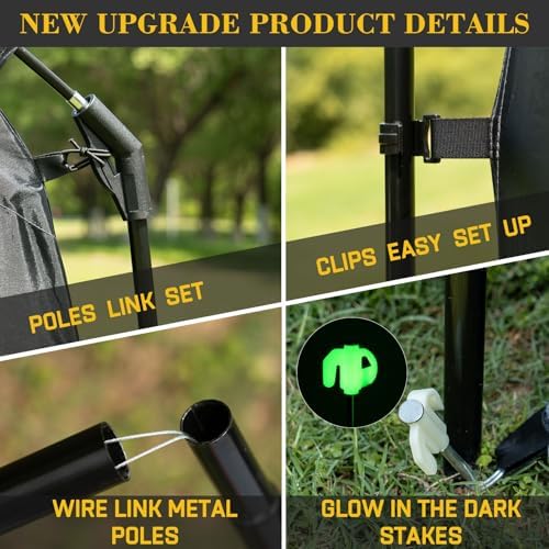 Happy Travel Bike Storage Shed Tent, Outdoor Portable Bicycle Storage Sheds