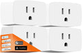 Onvis Matter Over Thread Smart Plug, Smart Mini Outlet, Works (4Pack)