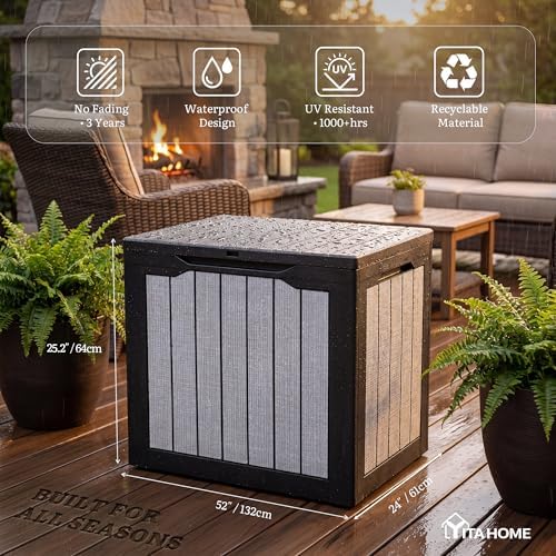 YITAHOME 30 Gallon Deck Box