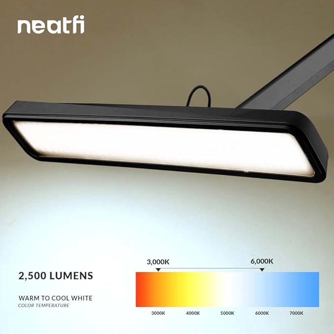 Neatfi XL 2, 500 Lumens LED Task Lamp