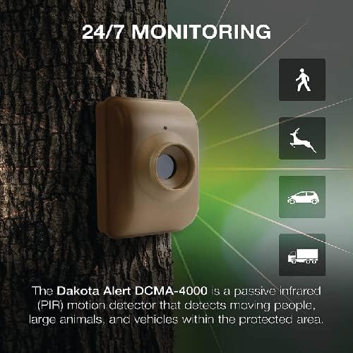 Dakota Alert Long Range Driveway Alarm Motion Detector