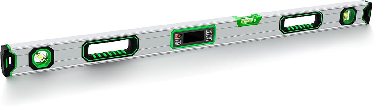 Kanayu Digital Level Digital 40'' LCD Display Magnetic Torpedo Level Tool