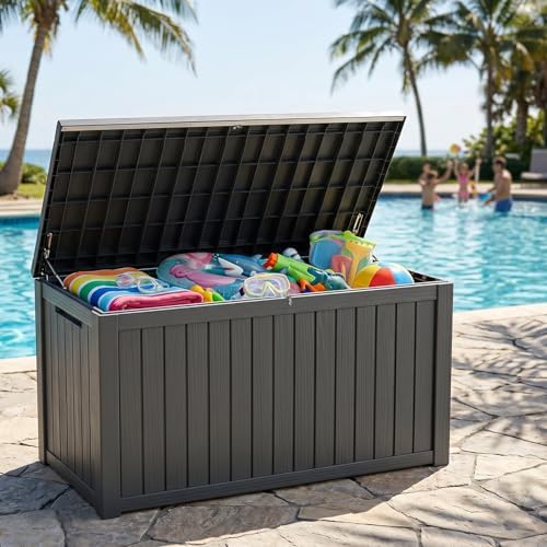 200 Gallons Outdoor Storage Deck Box