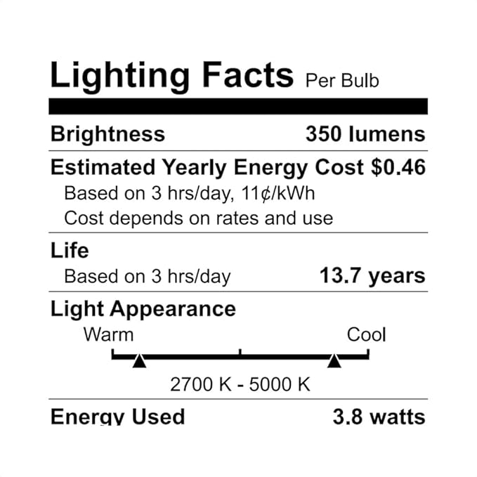 WiZ Connected 40W BA11 Tunable White Filament LED Candle Bulb (Pack of 6)
