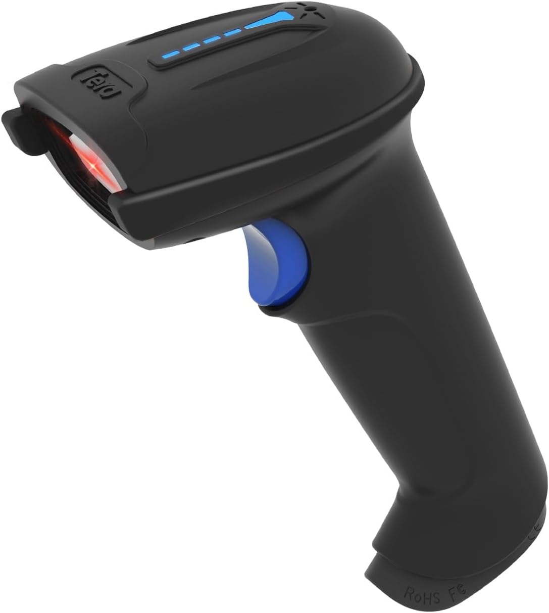 Tera Pro 1D Wireless Barcode Scanner 3 in 1 Bluetooth & 2.4G Wireless & USB