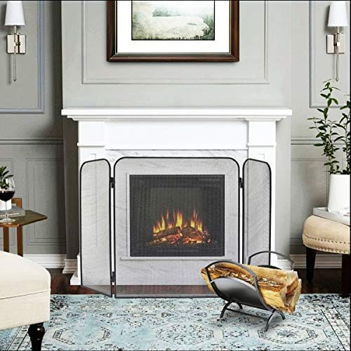 Fire Beauty Folding Firewood Rack Indoor Outdoor Log Storage Holder