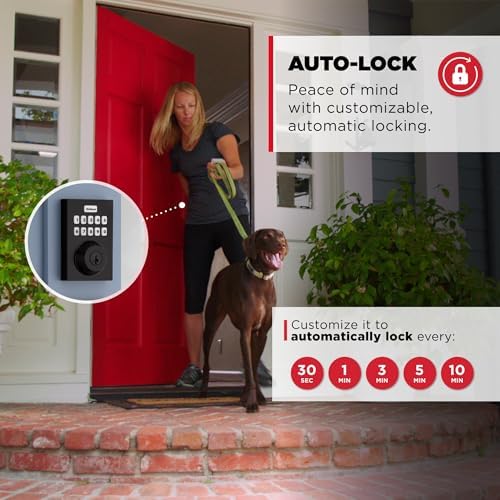 Kwikset HomeConnect 620 Z-Wave Long Range Keypad Smart Lock Keyless Entry
