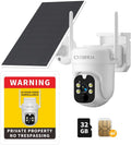 4G LTE Solar Camera, NO WiFi Needed, 2K Color Night Vision