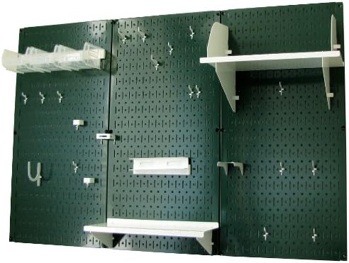 Wall Control Pegboard Organizer 4 ft. Metal Pegboard Standard Tool Storage Kit