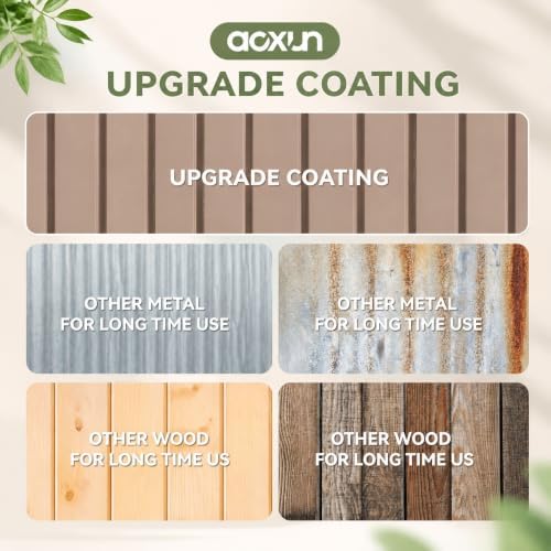 Aoxun 5x3 FT Shed Outdoor Waterproof Storage Shed