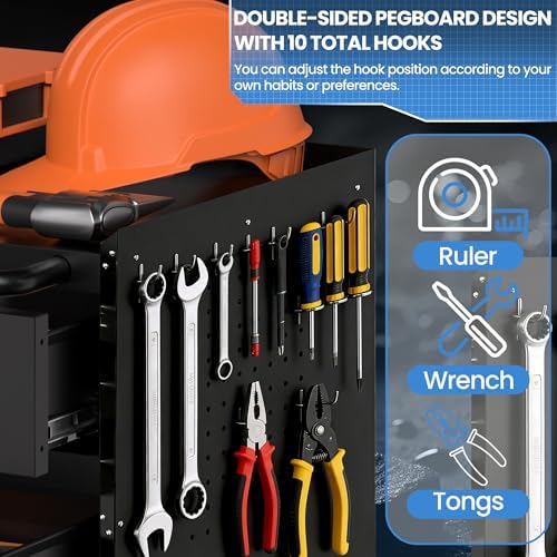 Metal Storage Cabinet for Garage, Tool Cabinet, Utility Cabinet