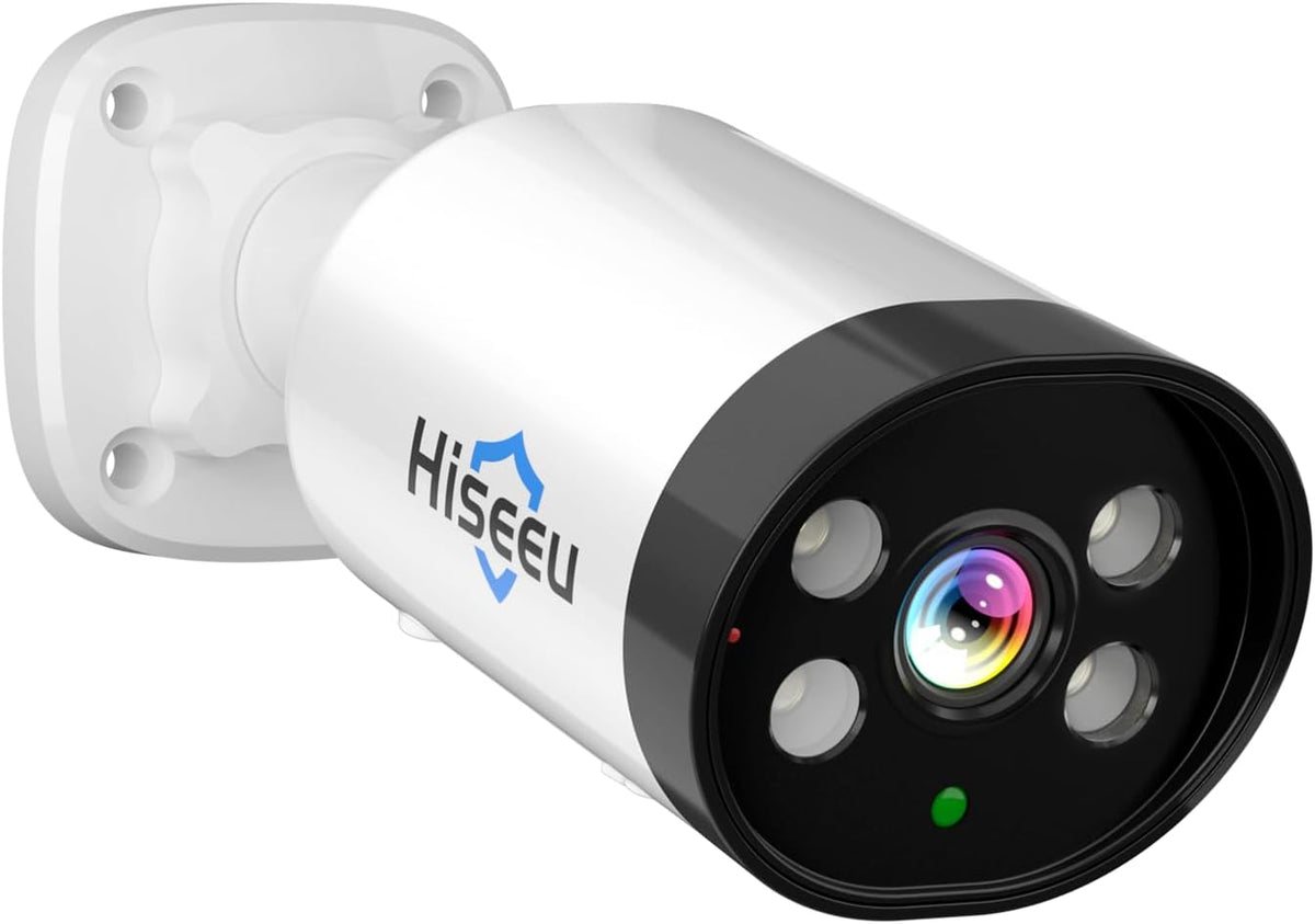 Hiseeu 8MP AHD/TVI/CVI/XVI CCTV Home Wired Security Camera