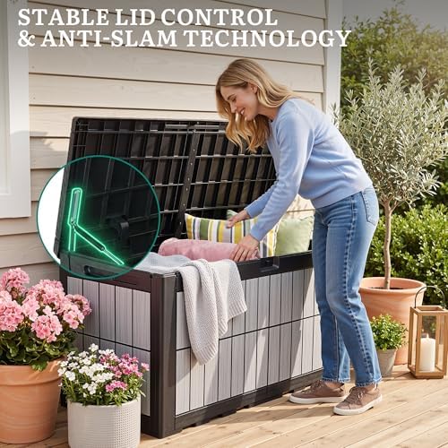 YITAHOME 134 Gallon Large Deck Box