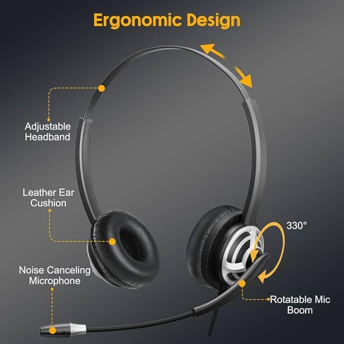 MAIRDI USB Headset With Microphone