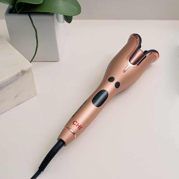 CHI Spin N Curl, Curling Iron For Healthy & Shiny Effortless Curls & Waves