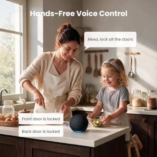 DESLOC WiFi Fingerprint Smart Keypad Door Lock D110 Plus with App Control