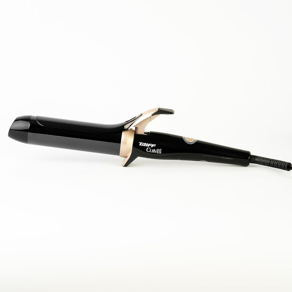 TAIFF Curves Professional Black Titanium Curling Iron – High-Performance Hair