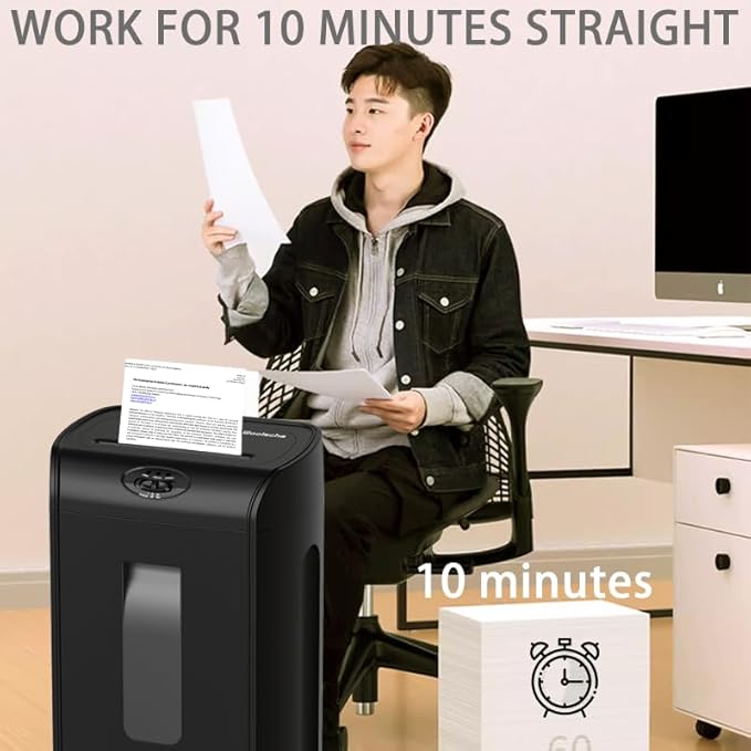 Paper Shredder, 16-Sheet Cross Cut