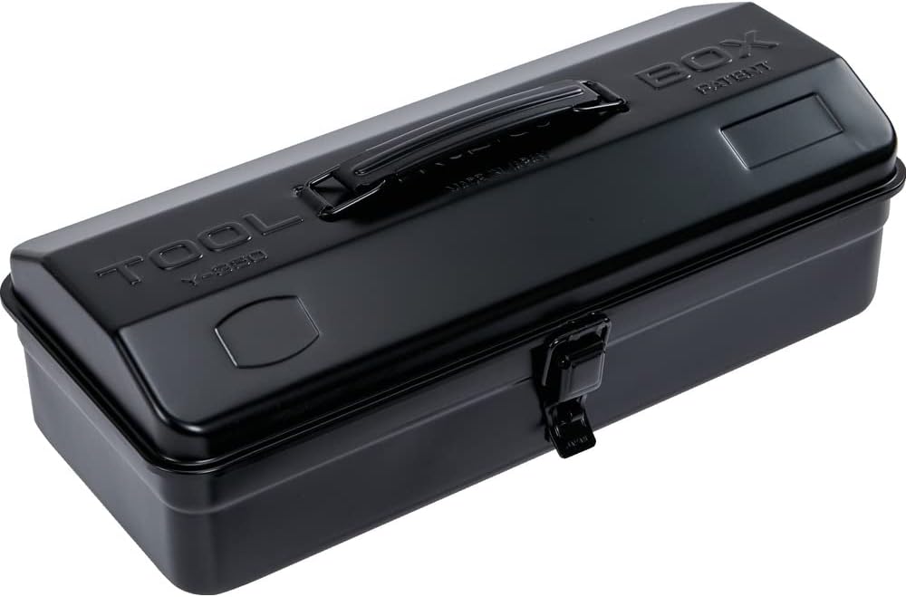 TRUSCO Y-280MBK Mountain Tool Box, 12.0 x 6.4 x 4.8 inches (304 x 164 x 123 mm), Matte Black