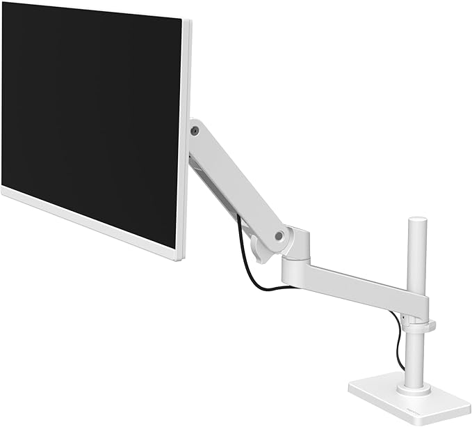Ergotron – Upgraded LX Pro Premium Monitor Arm, Single Monitor Desk Mount –