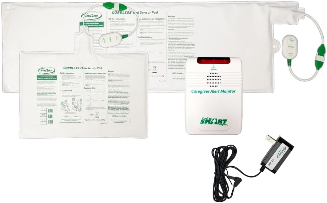 Smart Caregiver Cordless Bed and Chair Exit System