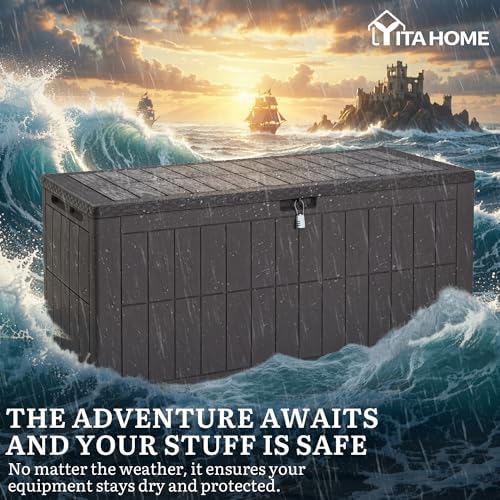 YITAHOME 134 Gallon Large Deck Box