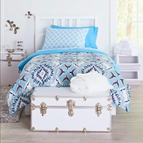 Rhino Classic XL Trunk for Camp and Dorm, Footlocker Storage Chest, Bench