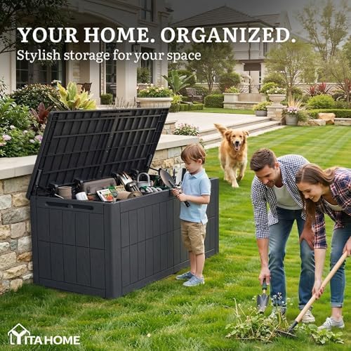 YITAHOME 134 Gallon Large Deck Box