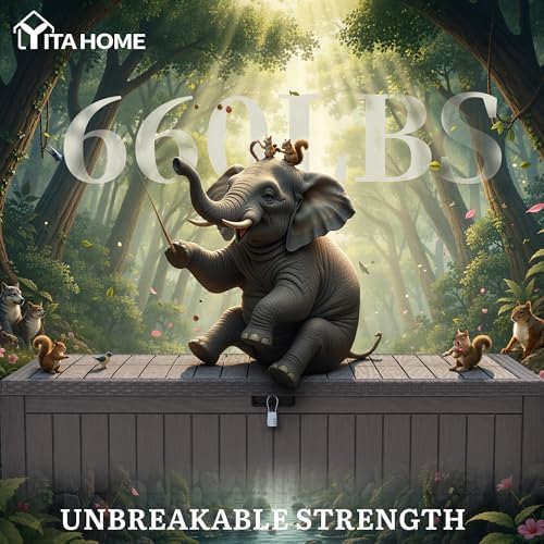 YITAHOME XXL 240 Gallon Extra Large Deck Box