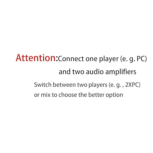 Arklove 10ft Shielded RCA Splitter Subwoofer Stereo Audio Video Cable 1 Male to (2 Pack)