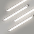 colmeguna 4 Packs 4FT LED Batten Light, Ultra-Thin Slim Ceiling Surface Mounted