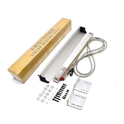 TOAUTO Digital Readout 2 Axis 3 Axis DRO Display Linear Scale 450mm 18"