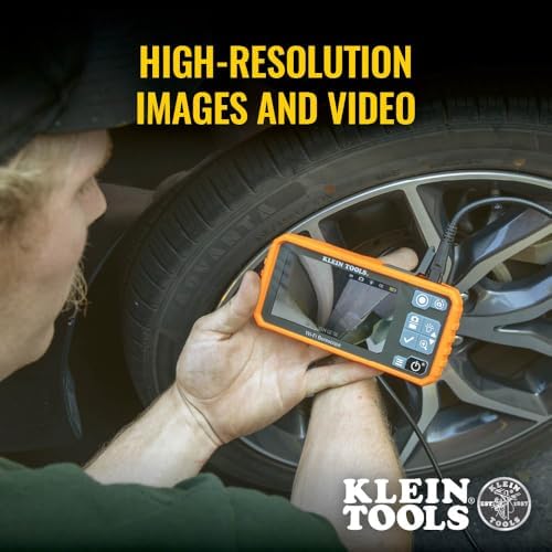 klein tools et19 wi-fi pro borescope, 5.5 mm, side view