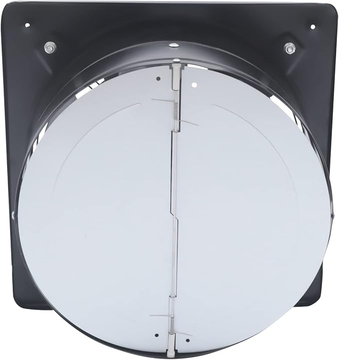XUFOPLY 12 Inch Exhaust Fan, 110V 125W Wall Mounted Vent Fans 2800RPM Kitchen