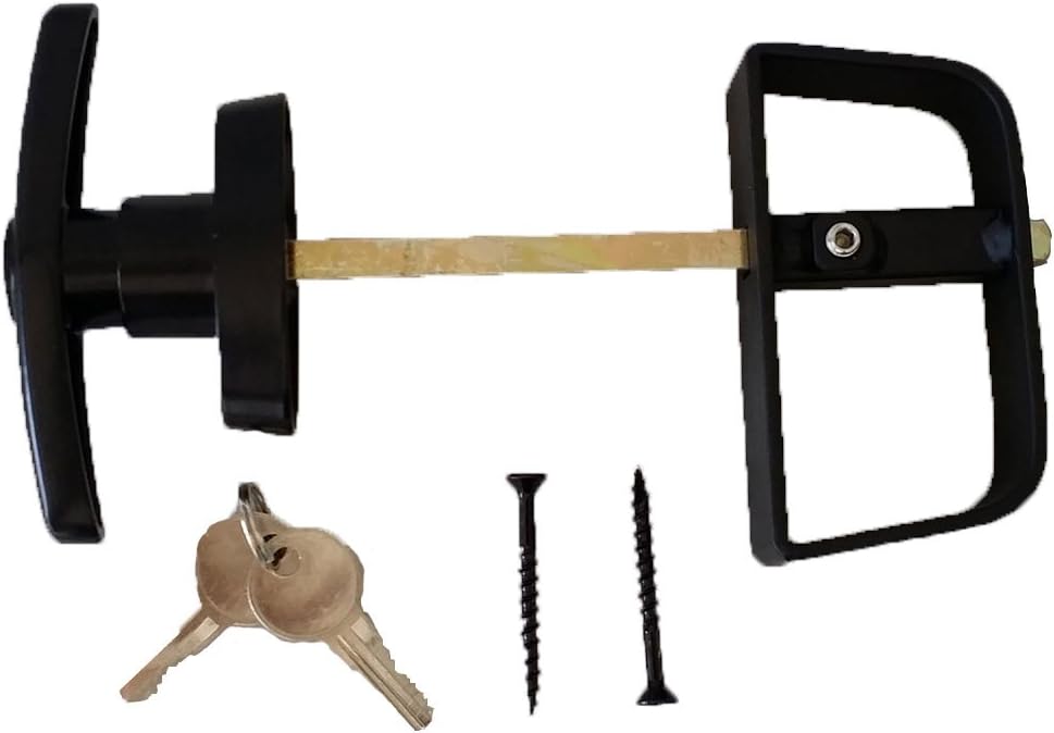 shed windows and more single door hardware kit, close-up detail
