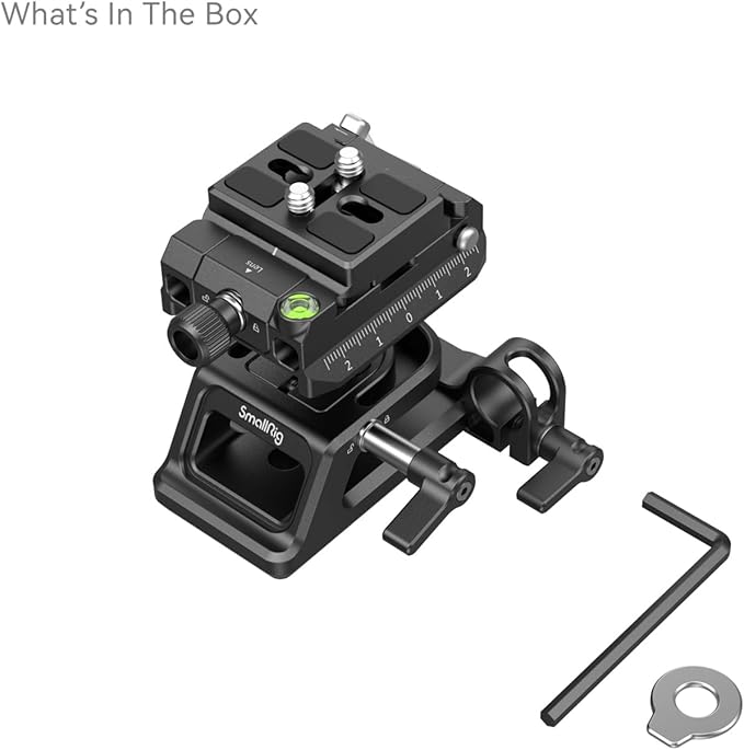 SmallRig Mount Plate for Arca-Swiss Quick Release Clamp and Bottom Plate for