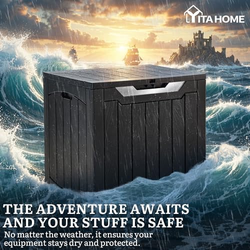 YITAHOME 31 Gallon Deck Boxes Set of 2