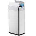 TLSUNNY 18.5 Gallon Automatic Trash Can, Stainless Steel Motion Sensor Garbage