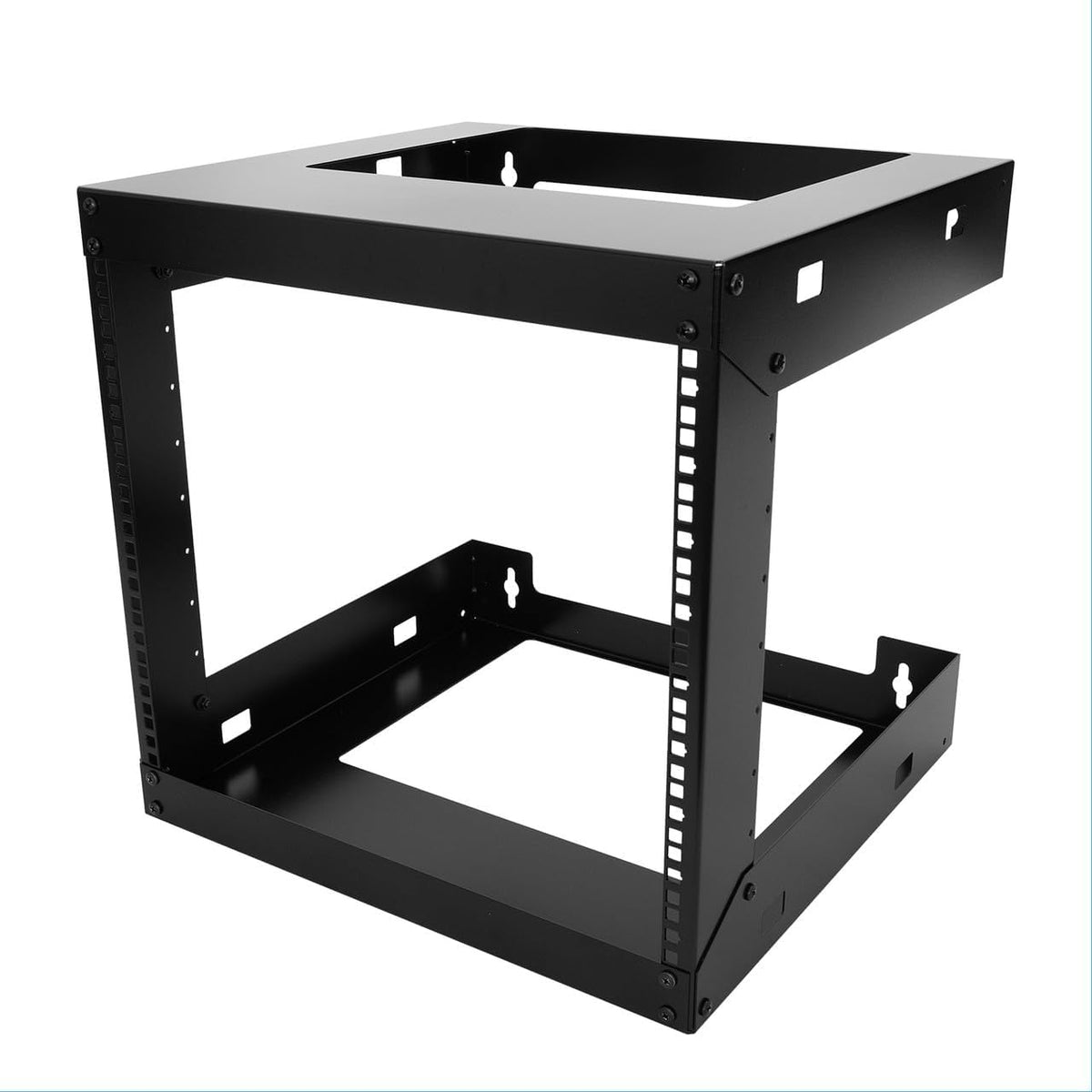 Raising Electronics 9U Wall Mount Open Frame 19 Inch Server Equipment Rack
