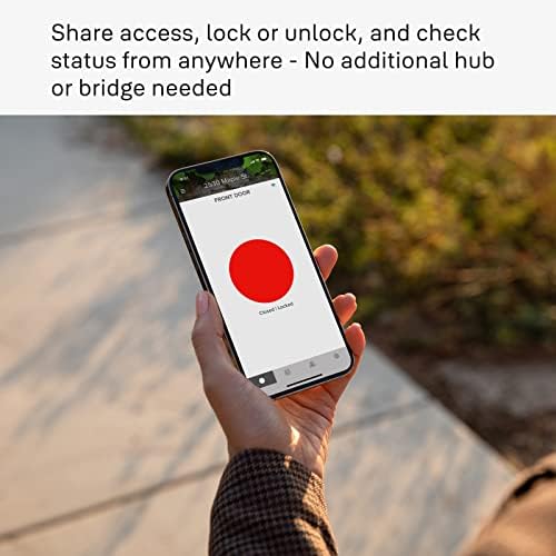 Yale Extended Range WiFi Smart Lock Deadbolt, Satin Nickel