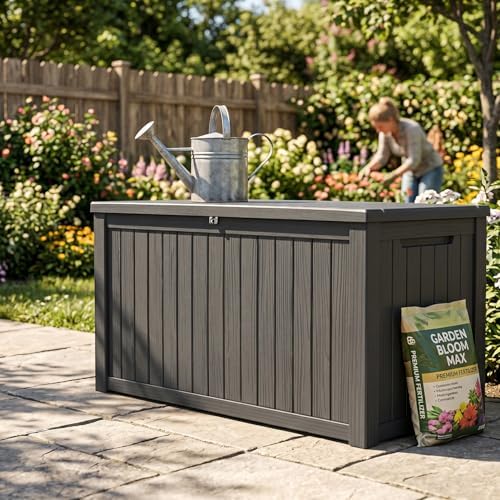 200 Gallons Outdoor Storage Deck Box