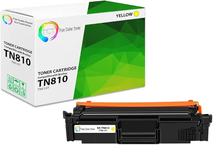TCT TN810 Yellow Toner Cartridge