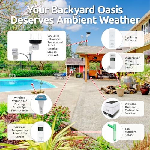 ambient weather ws-5000 ultrasonic smart weather station, view 10
